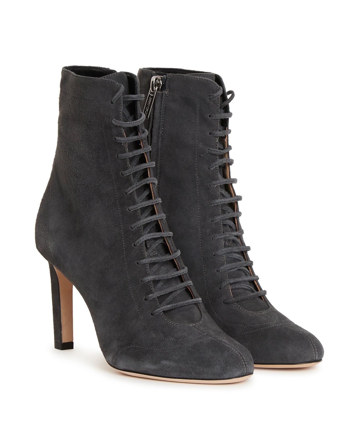 Bottines Daize 85 en cuir - Asphalt