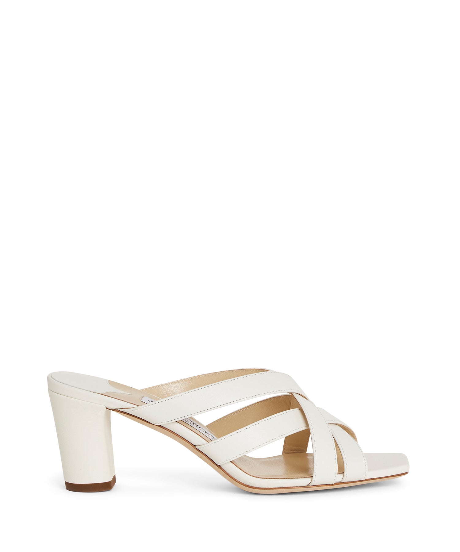 Donte 65 suede mules - Milk