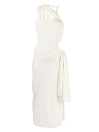 Robe Abanada en laine - White