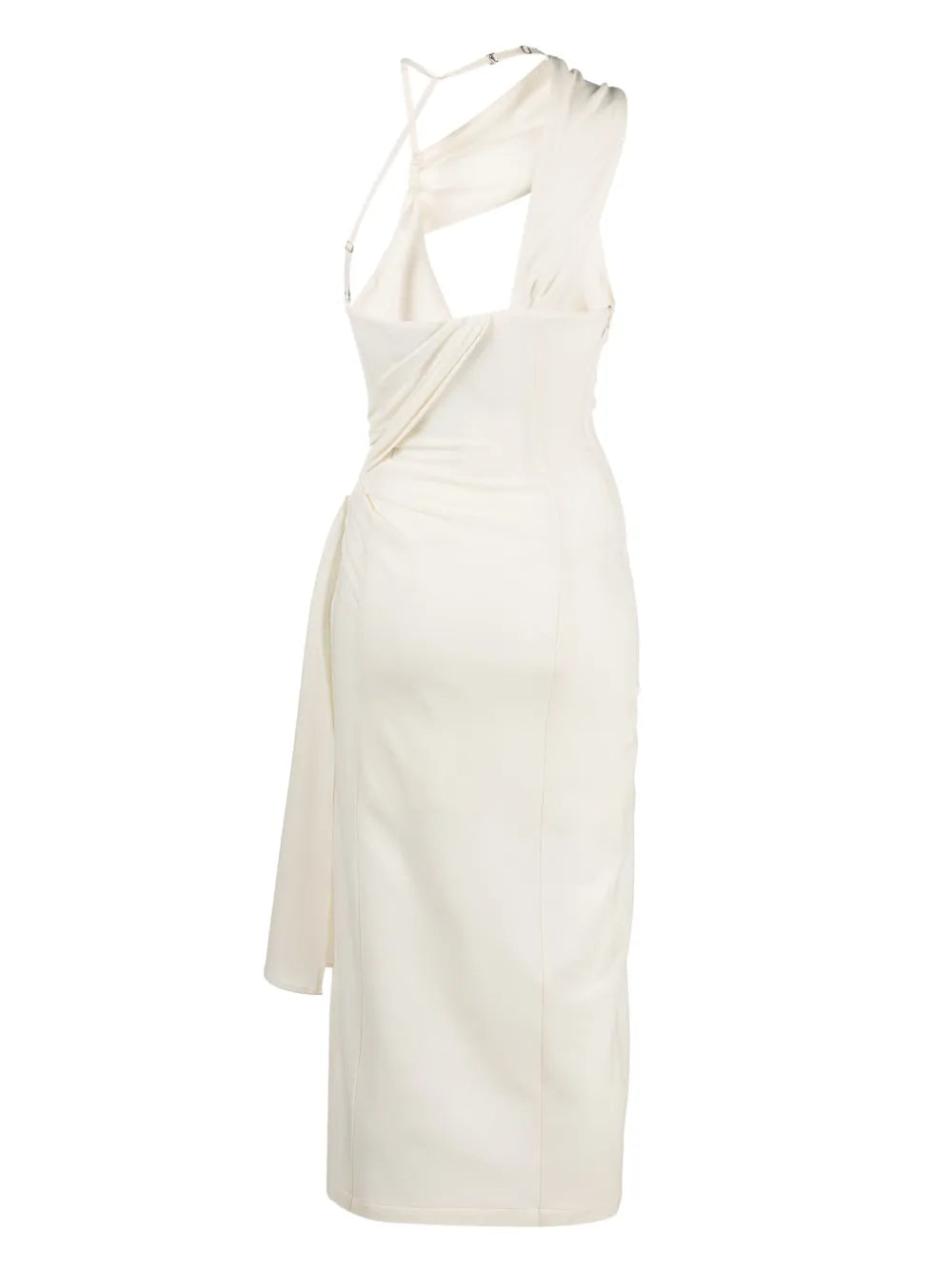 Robe Abanada en laine - White