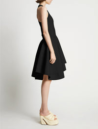 Robe en tricot sculpté - Black
