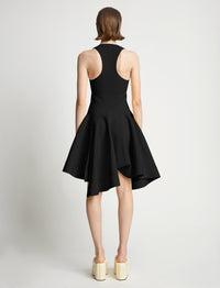 Robe en tricot sculpté - Black