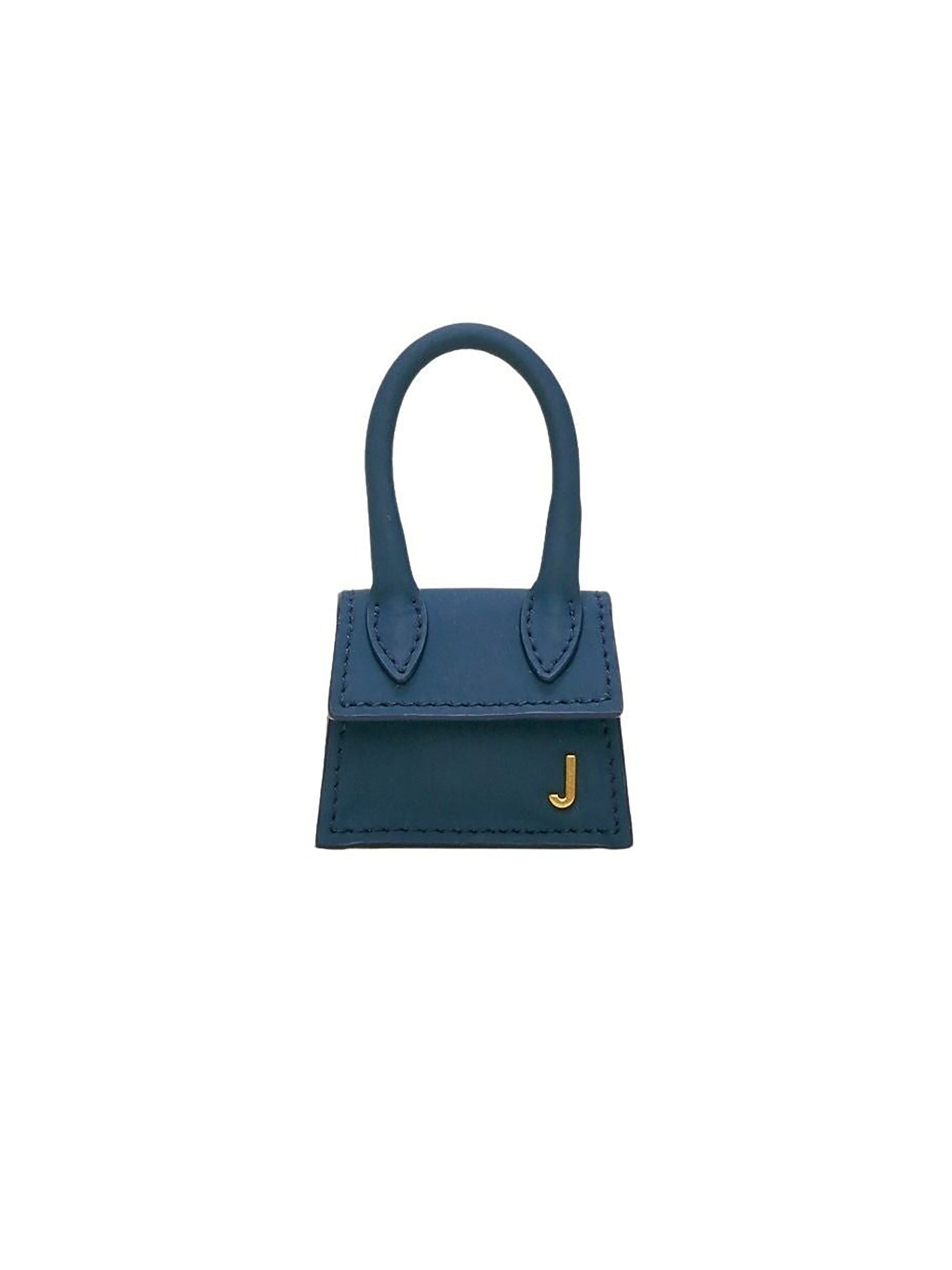 Sac Chiquiti en cuir - Navy