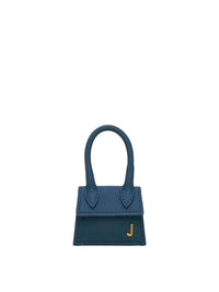 Sac Chiquiti en cuir - Navy