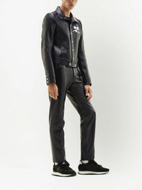 Iconic jacket with vinyl logo on the chest - Denim