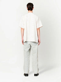 Pantalon Monogram en denim - Bleu