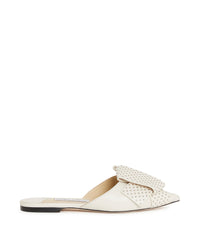 Gretchen leather mules - Milk
