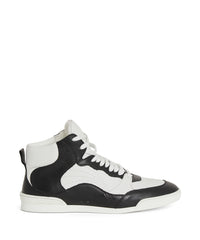 Sneakers Rob en daim - Black & White