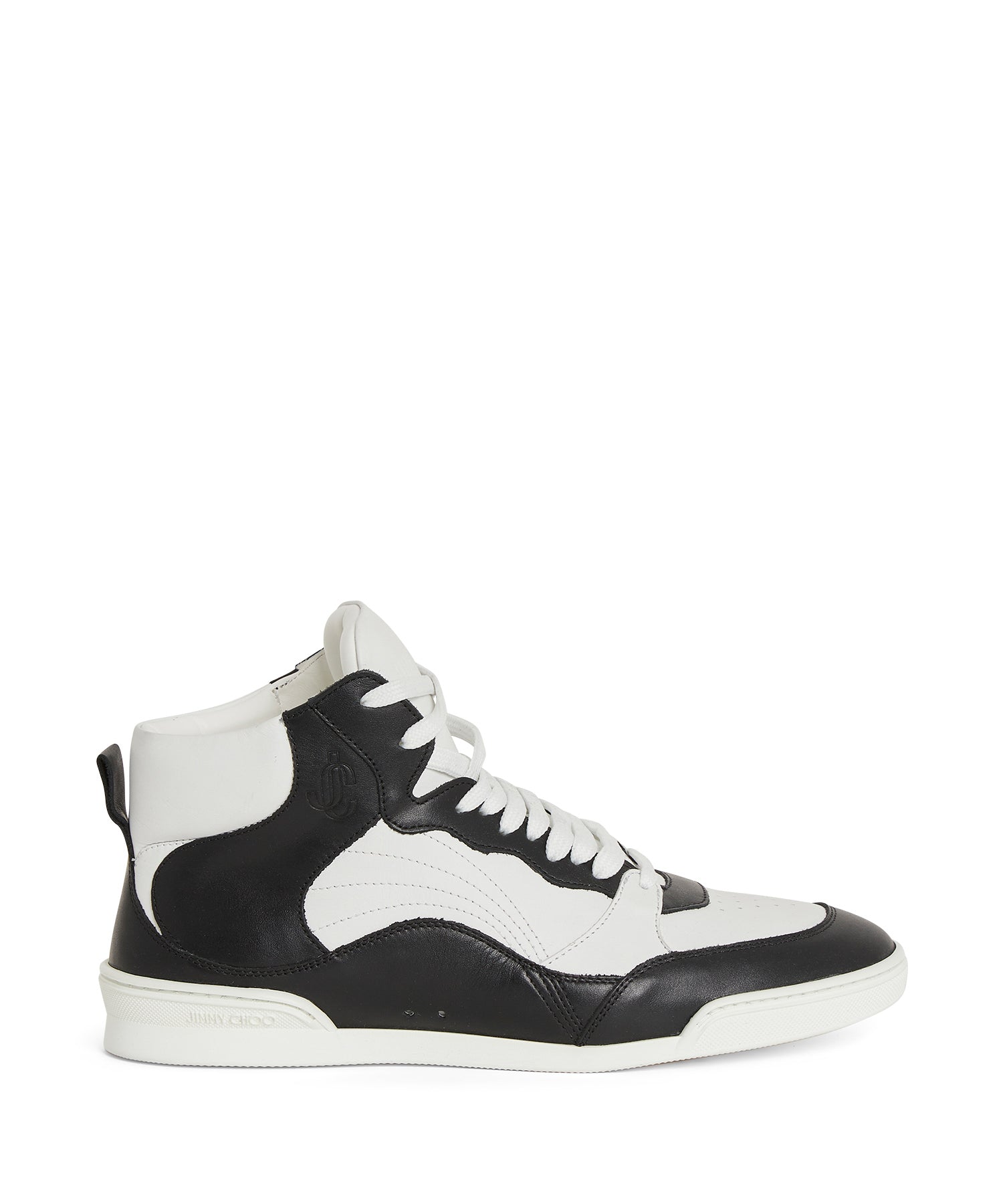 Sneakers Rob en daim - Black & White