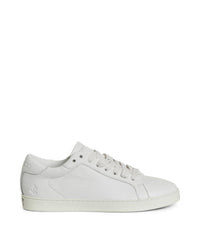 Kai leather trainers - White & Yellow