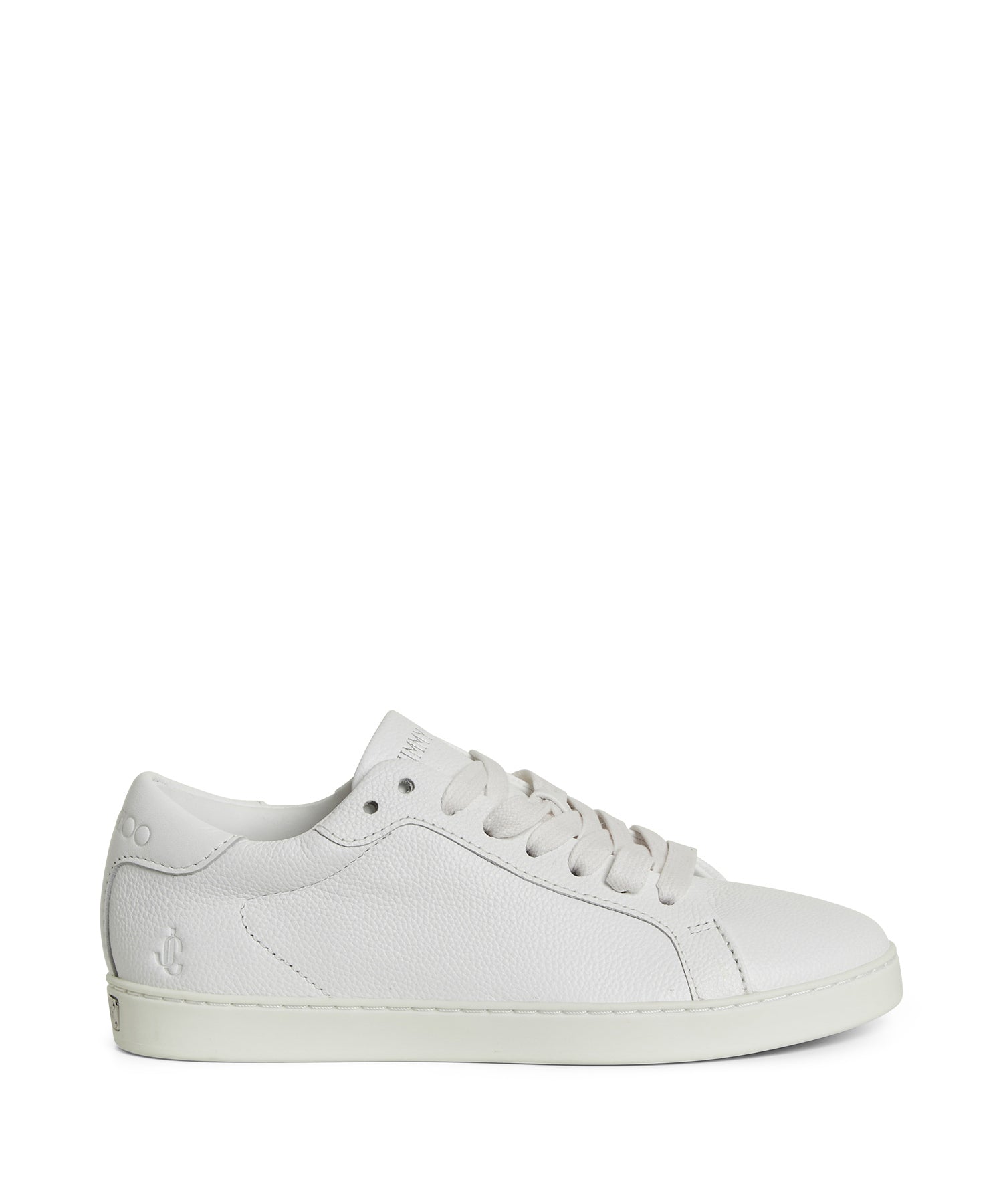 Kai leather trainers - White & Yellow
