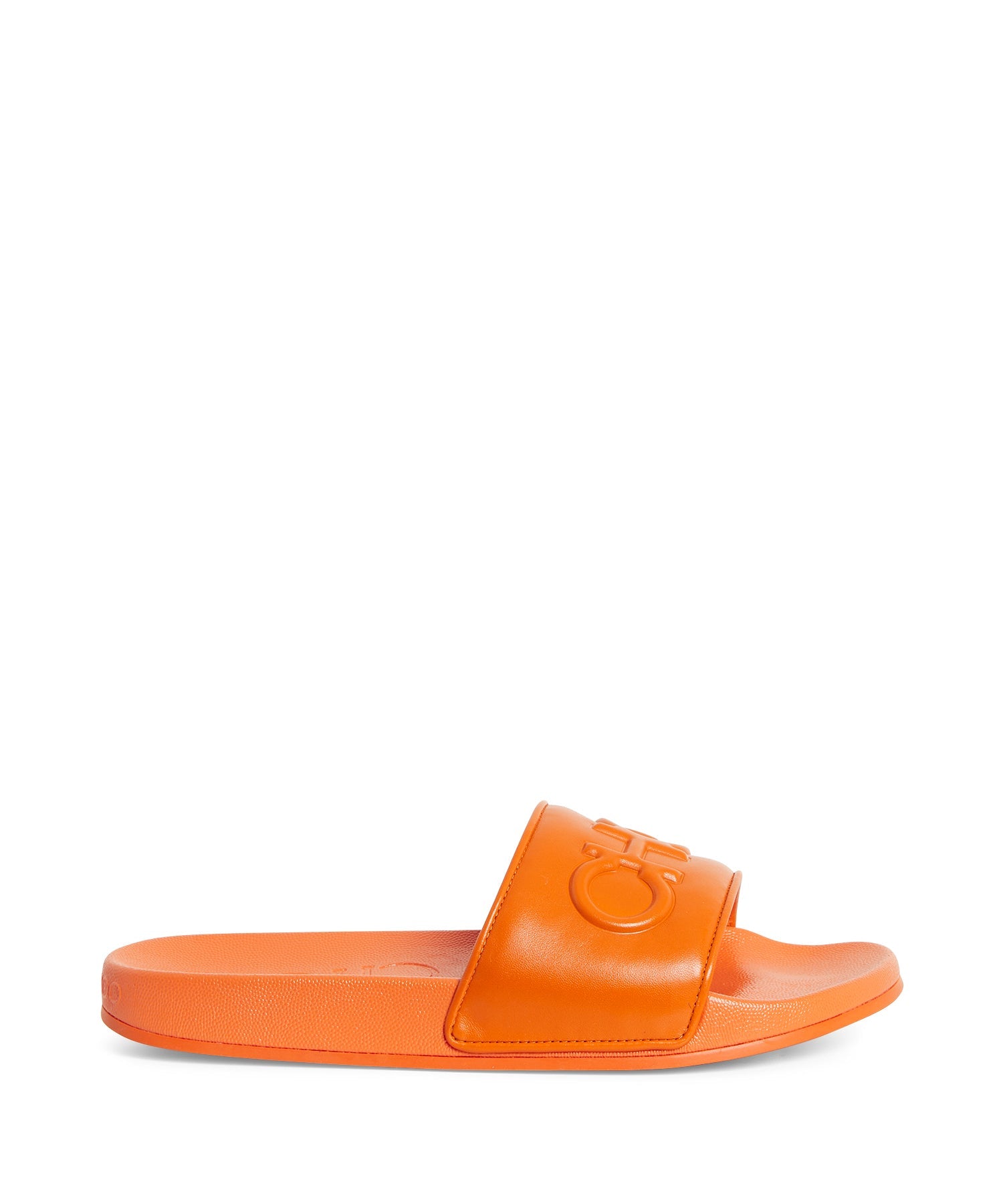 Sandales plates Azari - Amber Orange