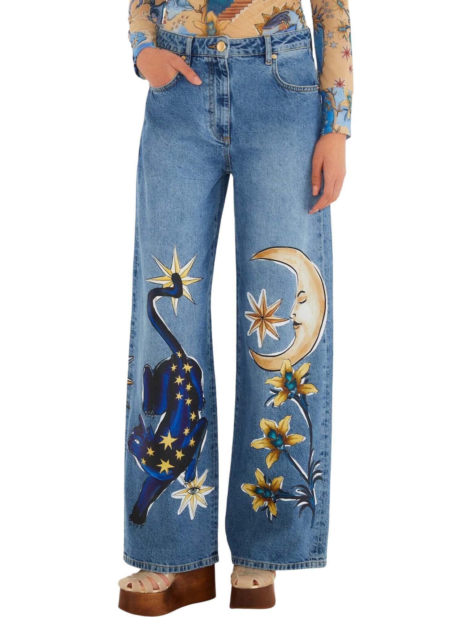 DIFFUSELY_Denim Pantalon - Denim