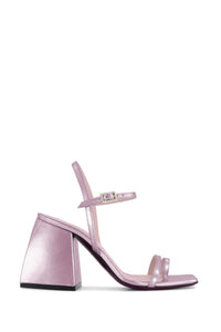 5 QTY DJV-190€-3/8 RELIQUAT Bulla Sally 90 Pink Metallic Nappa