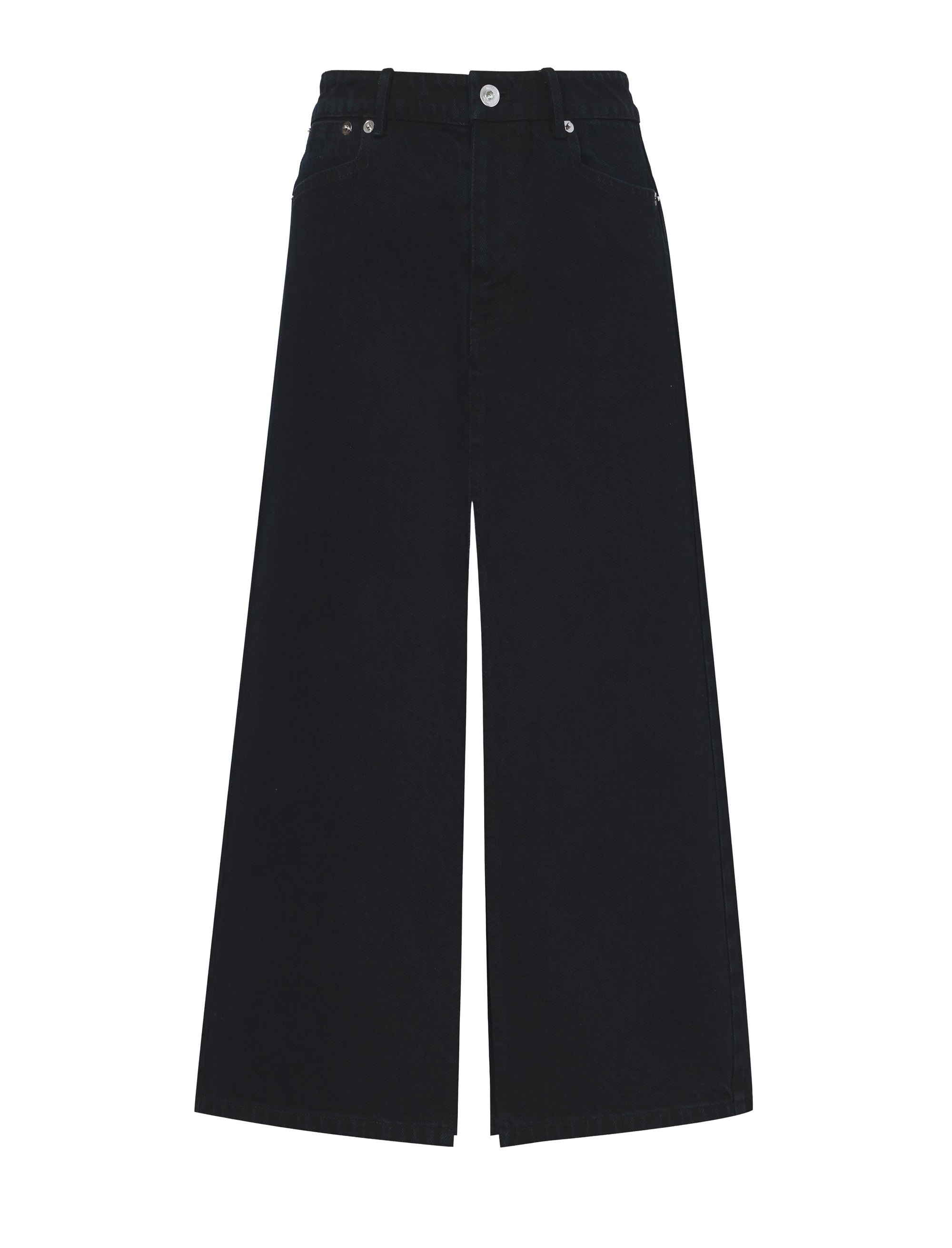 Jupe midi Sloane fendue - Black