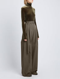 Pantalon large en tailleur - Wood