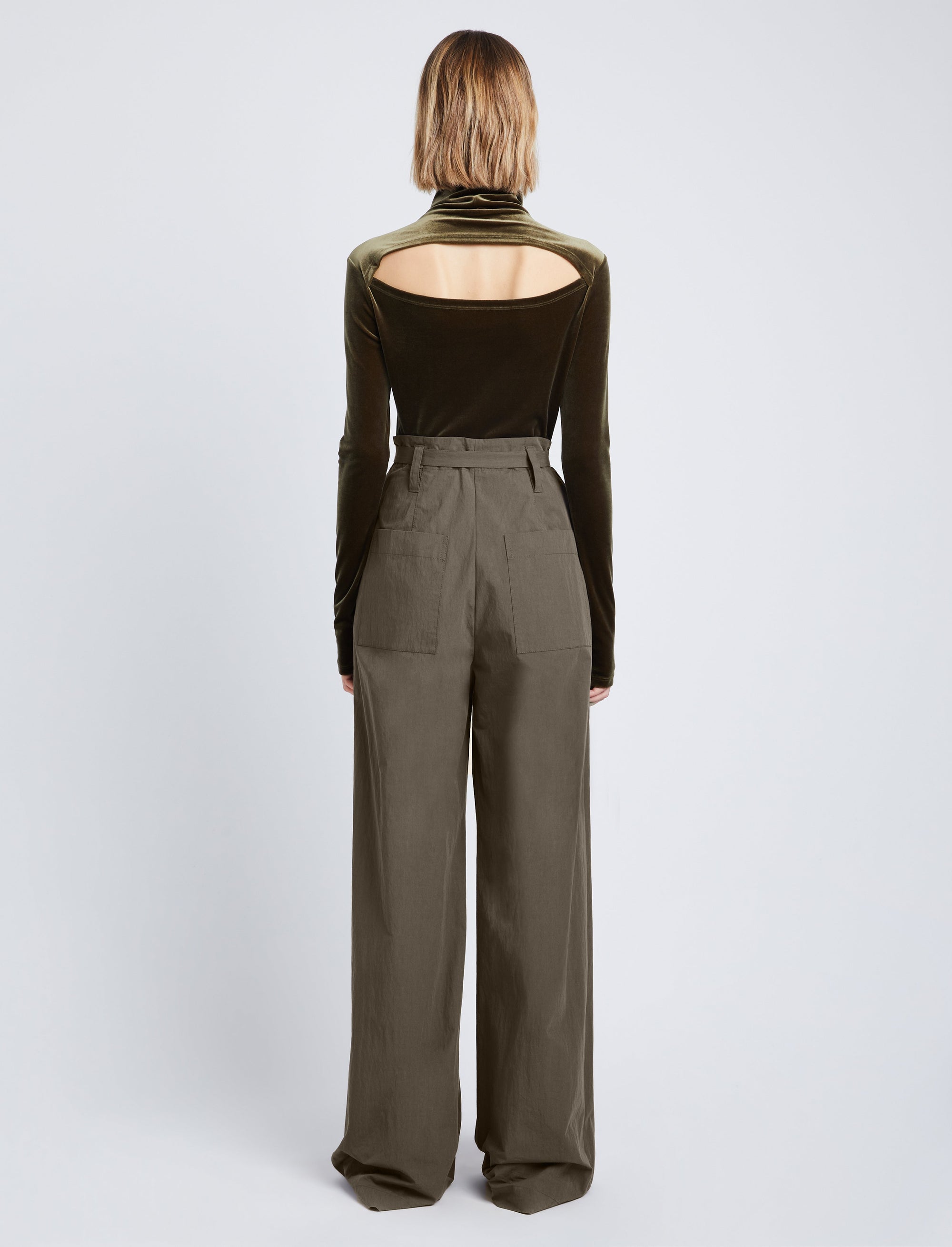 Pantalon large en tailleur - Wood