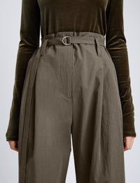 Pantalon large en tailleur - Wood