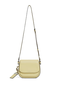 Sac à bandoulière Saddle en cuir - Jaune