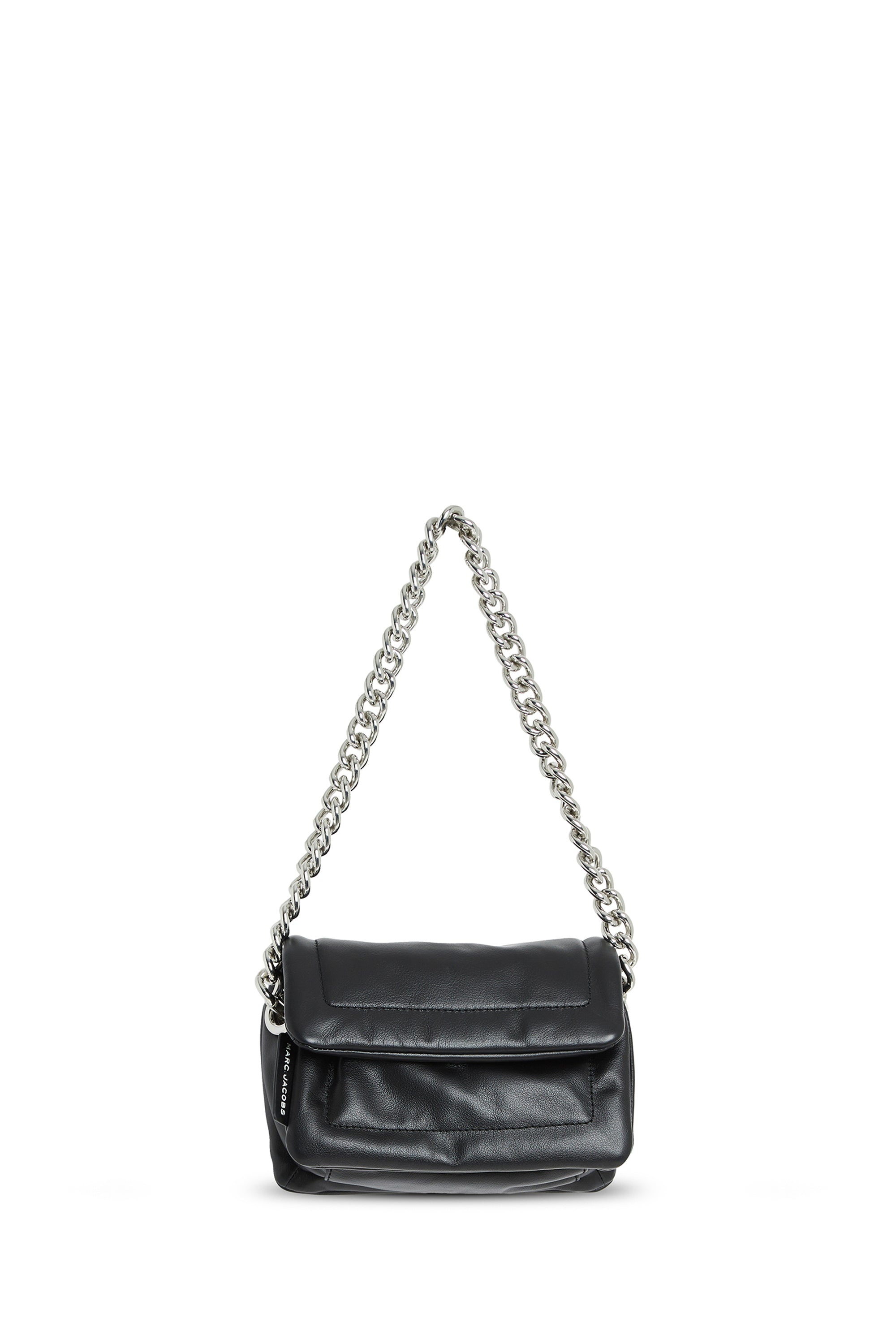 Petit sac The Pillow Bag en cuir - Black
