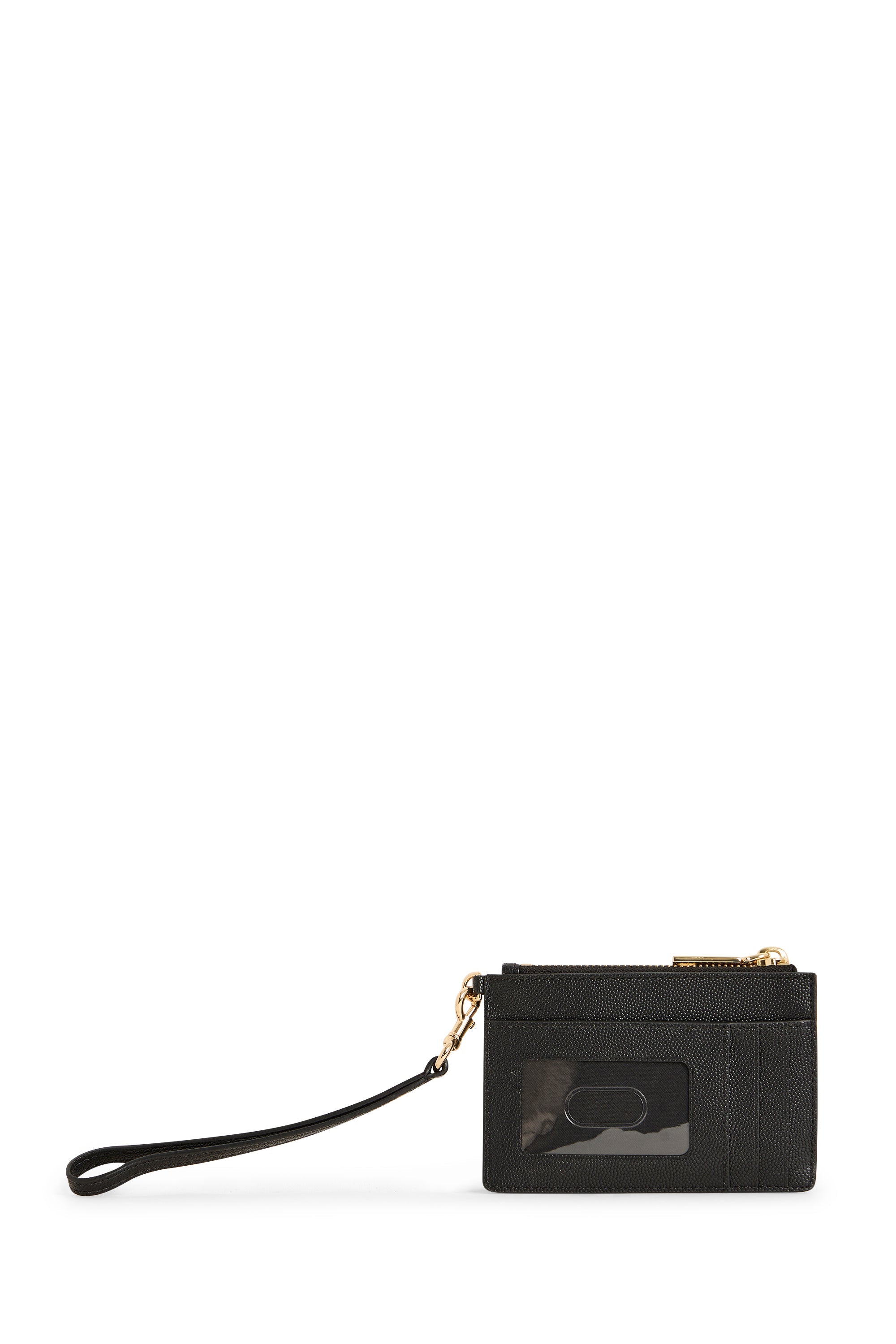 Pochette zippé brillante - Black
