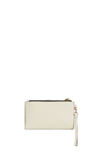 13 / DJV /75€ /40qty-1 /ST 3% /25 TROCA 67,5€   Porte-monnaie zippé avec petite anse - Marshmallow