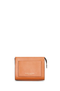 Porte-monnaie en cuir - Smoked Almond