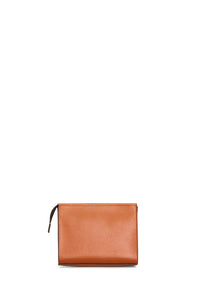 Porte-monnaie en cuir - Smoked Almond