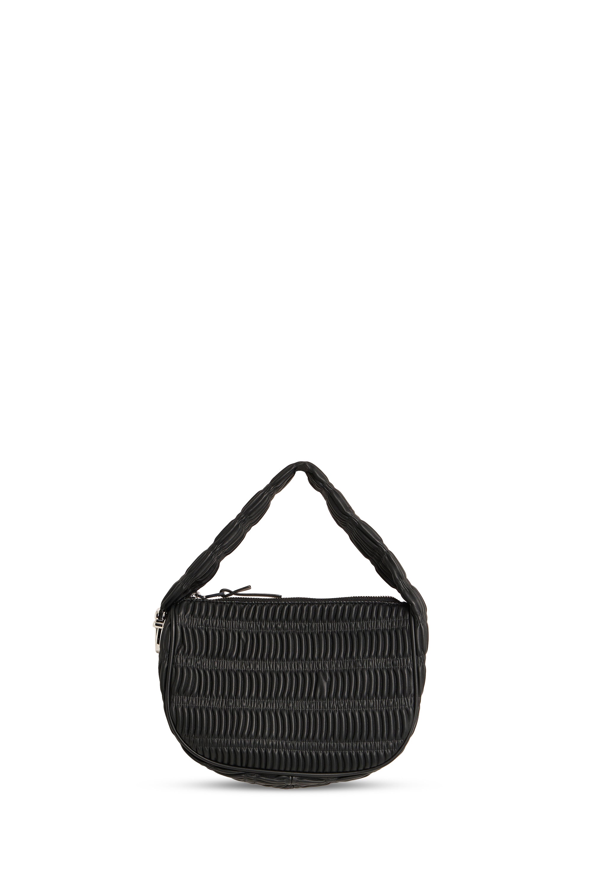 Petit sac Pushlock à smocks - Black