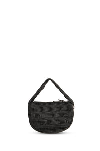 PETIT   Petit sac Pushlock à smocks - Black