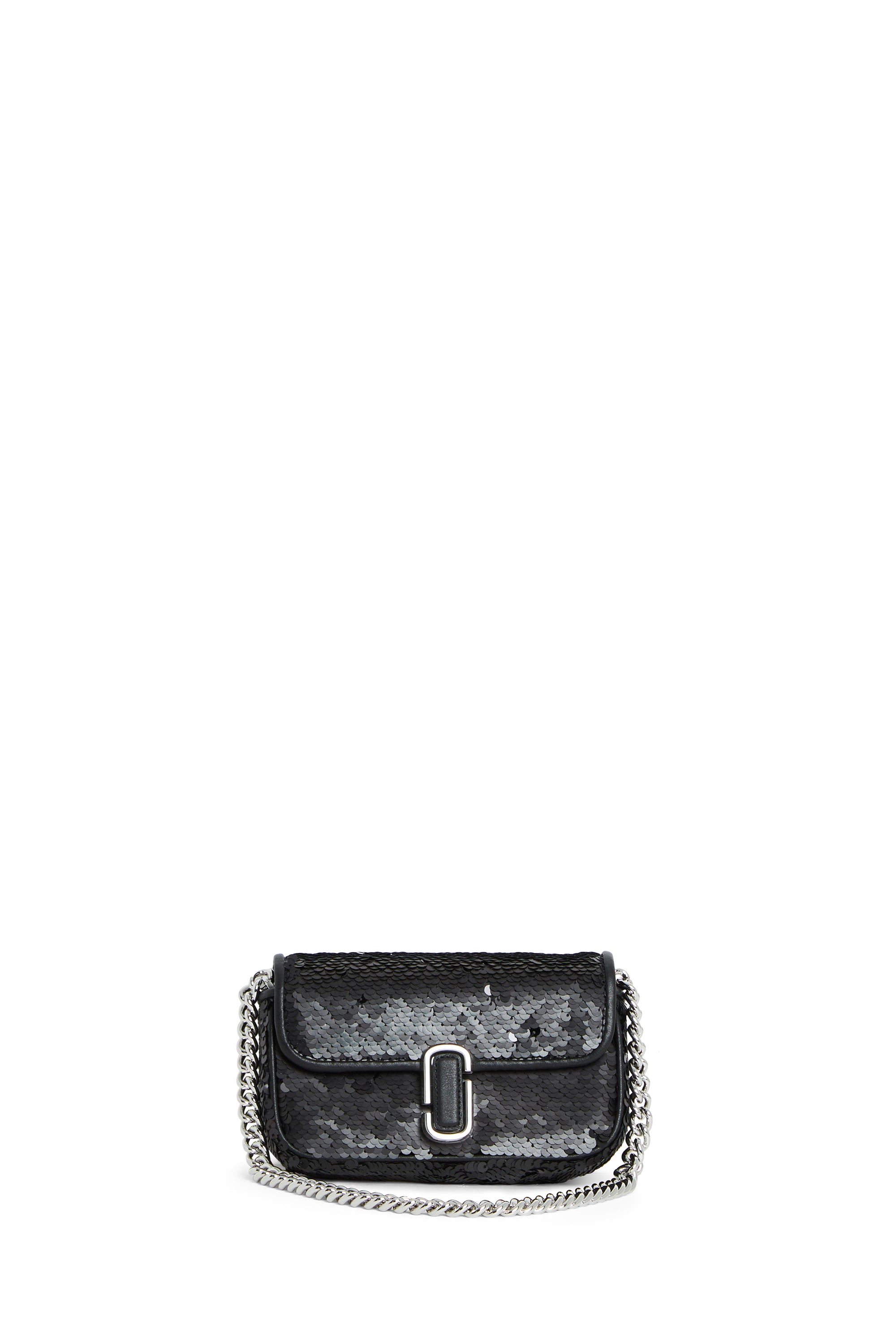The J Marc Mini Sequin Bag - Black