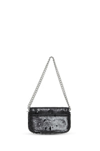 The J Marc Mini Sequin Bag - Black