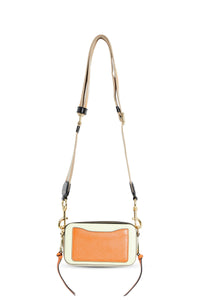 Sac à bandoulière Snapshot en cuir - Tender Yellow Multicolor