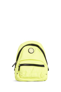 Petit sac à dos Signet à écusson - Neon Yellow