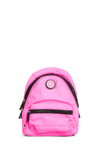 Petit sac à dos Signet à écusson - Neon Fuchsia