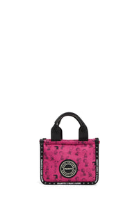 PETIT   Petit sac Signet imprimé - Fuchsia Fedora
