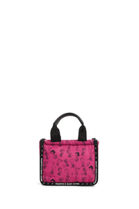 PETIT   Petit sac Signet imprimé - Fuchsia Fedora