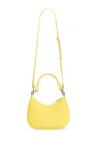 Petit sac à bandoulière Hobo en tissu - Golden Kiwi