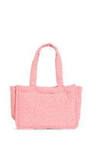 1 / DJV /150€ /4qty-3 /ST 75% /1 TROCA 126€   Sac The Tote Bag texturé - Quartz Pink