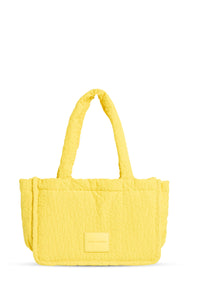 PAS INFO   Sac The Tote Bag texturé - Golden Kiwi