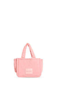 Petit sac The Tote Bag texturé - Quartz Pink