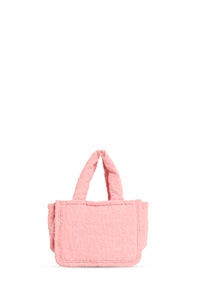 Petit sac The Tote Bag texturé - Quartz Pink