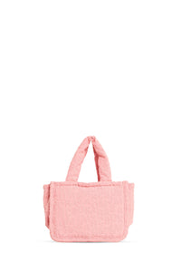 Petit sac The Tote Bag texturé - Quartz Pink