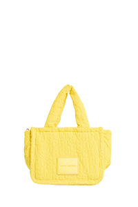 Petit sac The Tote Bag texturé - Golden Kiwi