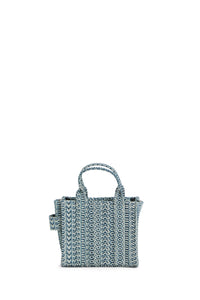 Petit sac bandoulière The Tote Bag en denim - Sun Faded Denim
