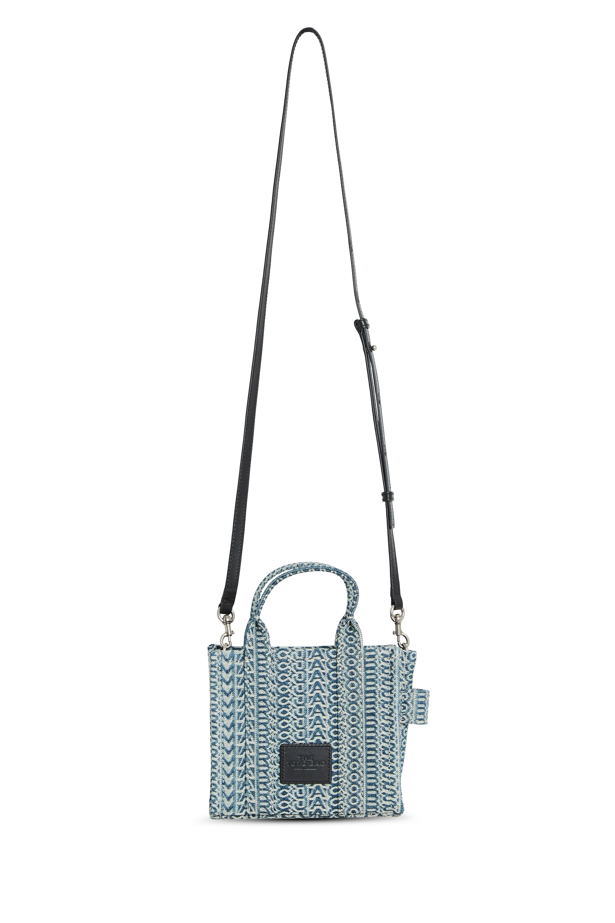Petit sac bandoulière The Tote Bag en denim - Sun Faded Denim