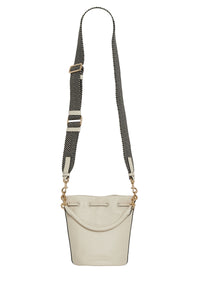 Sac The Bucket en cuir - Marshmallow