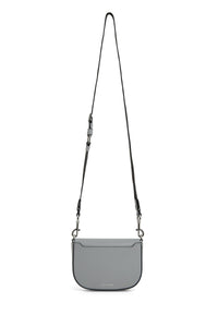 PETIT   Petit sac à bandoulière Saddle en cuir - Rock Grey