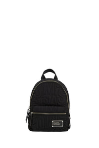 Petit sac à dos Workwear en denim - Black