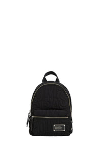 Petit sac à dos Workwear en denim - Black